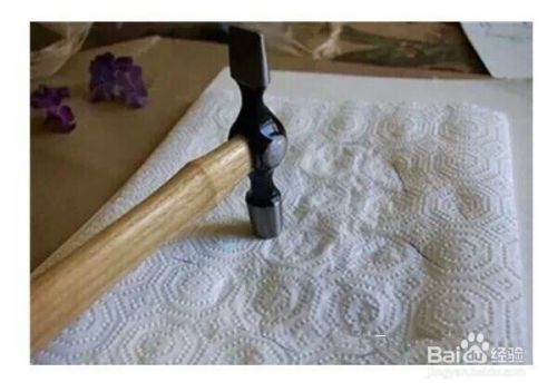 漂亮的植物拓印手工制作方法